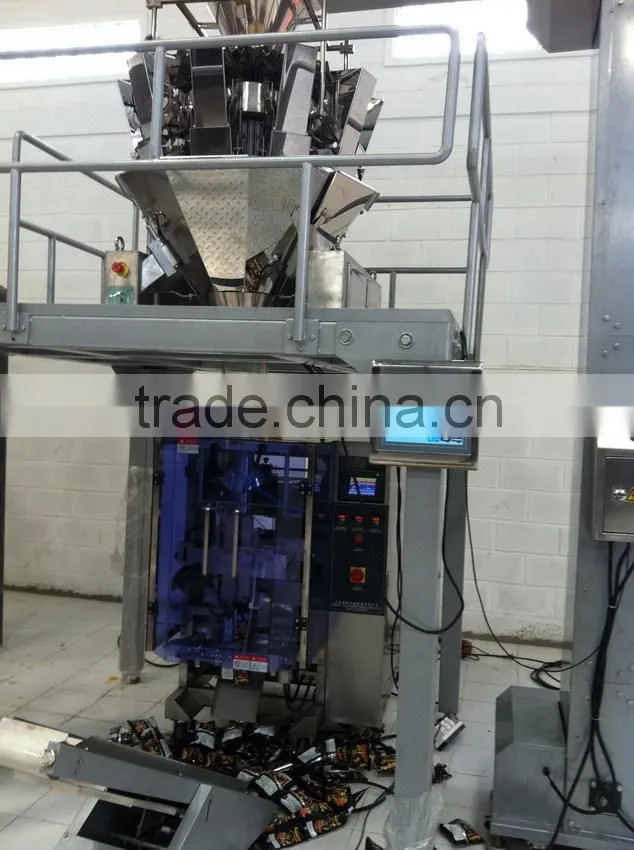 China full automatic ce professional manufacturer automatic weight package packing machine