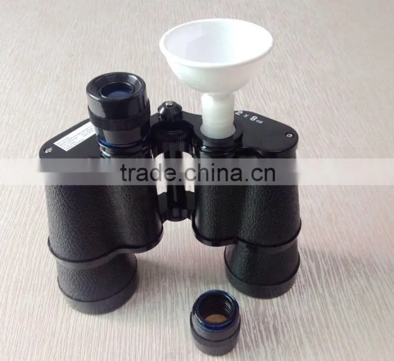 Double Sided Binocular Drink Flask- Looks like a real Binoculars