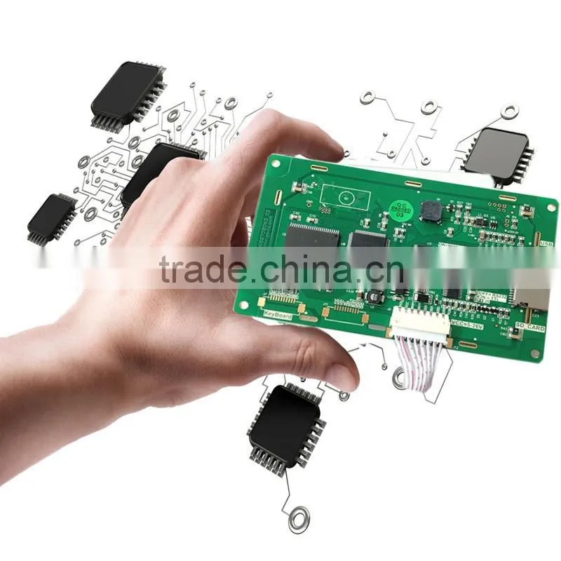 5 inch tft lcd RS232 CMOS/TTL interface module 800 x RGB x 480 industrial Display module for electronic device