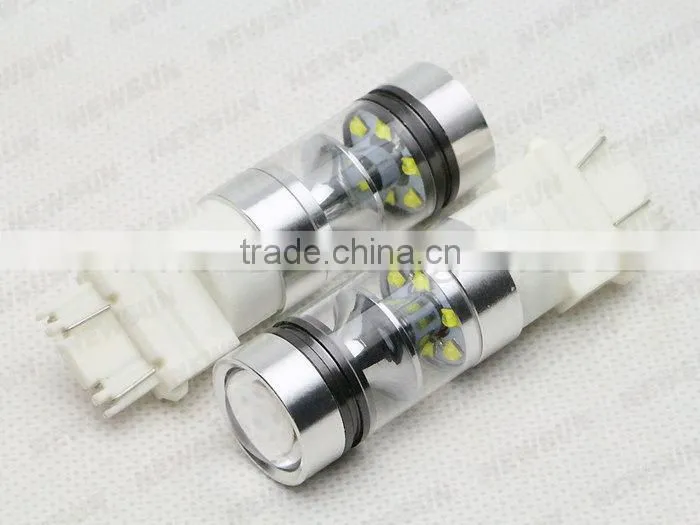 Super bright with Mirror Reflector 3157 led blub, 12V 24V C ree auto led back-up reverse/Turning singal Lights for cars trucks
