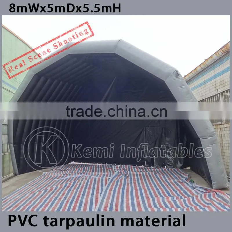 PVC tarpaulin giant Inflatable stage tent cover Inflatable stage marquee canopy Inflatable tent for events inflatable party tent