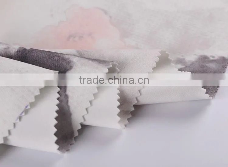 2016 LANCONG sublimation digital printing knitted fabric, jogging fabric, collar rib fabric