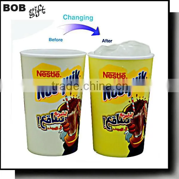 Promotional 600mL Cold Color-changing Custom Plastic Cup