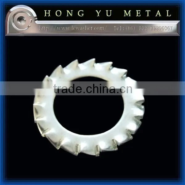 high quality internal teeth serrated lock washer DIN6798 on sale