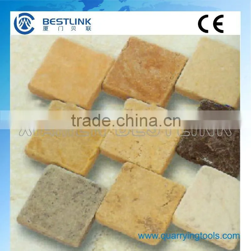 Vibratory Finishing Mosaic polishing machine for marble granite and limestone
