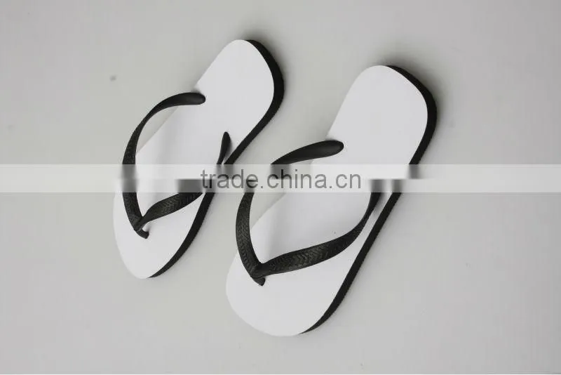Sublimation blank flip flop black color, different color
