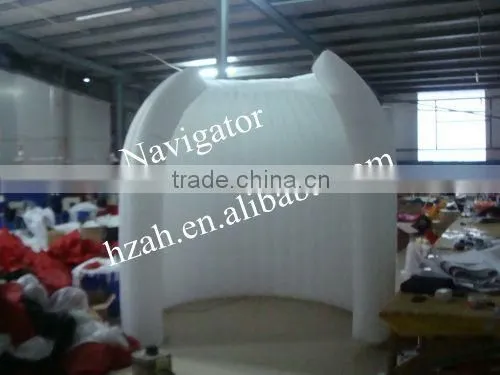 White Inflatable Wall with Lighting for Party Decoration
