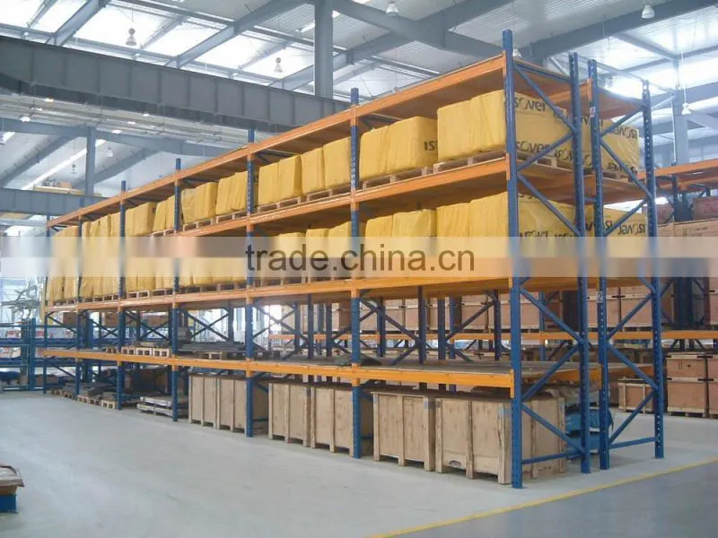 Heavy Duty Metal Warehouse Shelving Systems 80kg - 150kg For Boxes / Clothes / Bulk Goods