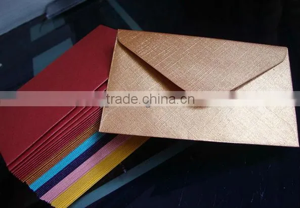 eco-friendly business paper envelopes with various colors and sizes