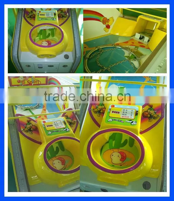 New kids basketball arcade game machine/coin operated machine for sale