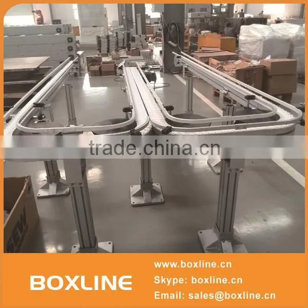 Modular plastic conveyor chain