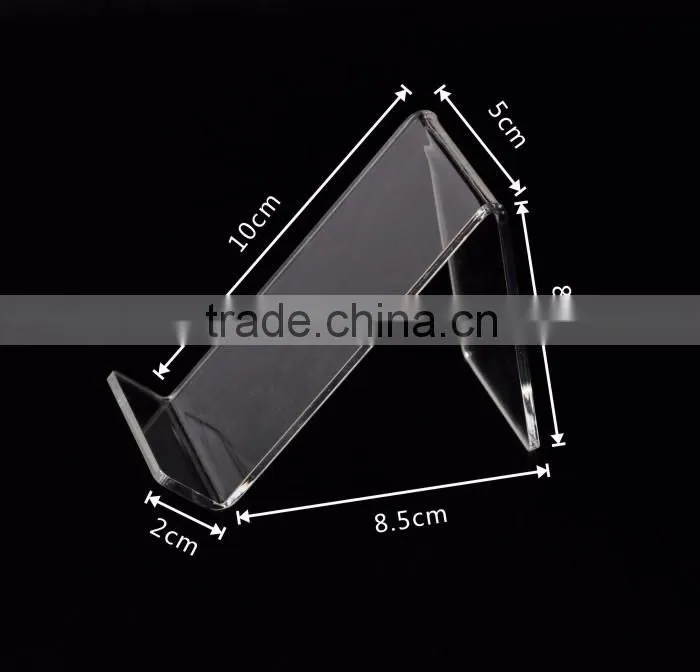 Customized high transparent acrylic shoe hanger shoe display hanger