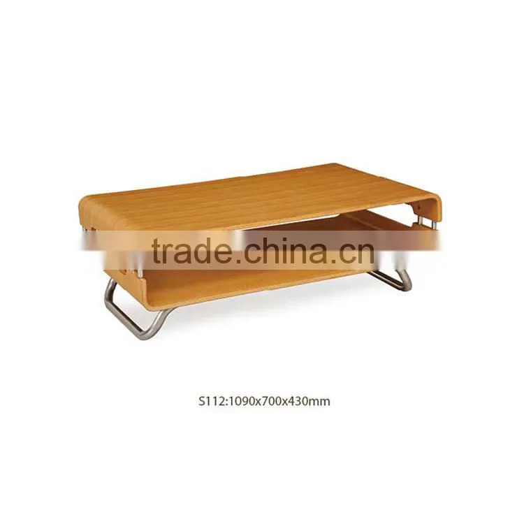 2014 Hot Selling Modern Wood Coffee Table Design S112-4