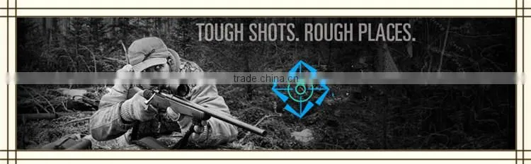 Cheap high quality universal riflescope with illumination built-in and Mil-Dot reticle for hunting shotgun