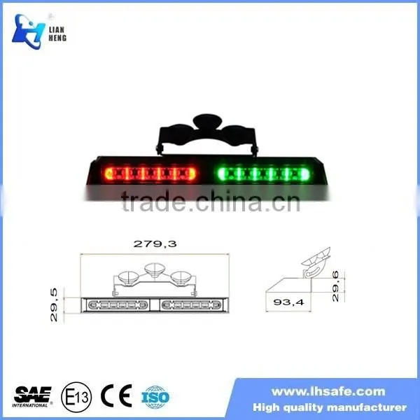 New Collection Interior Visor Linear Led Emergency Vehicle Led Visor Light LTDG-T6S-2