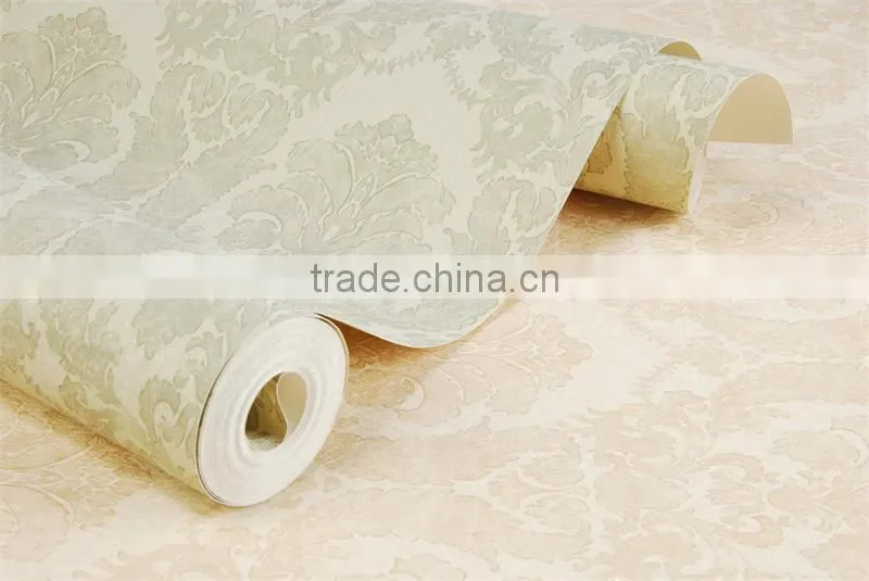 2015 hot selling wallpaper wholesale for decoration wall paper factory