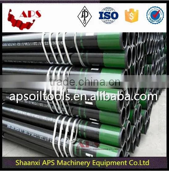 Oil pipes API 5CT Oilfield Casing for Steel Grade J55, N80 in oil and gas/Casing pipe for oil well drilling
