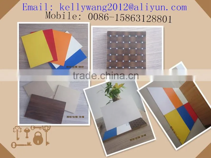 MDF furniture board/melamine mdf