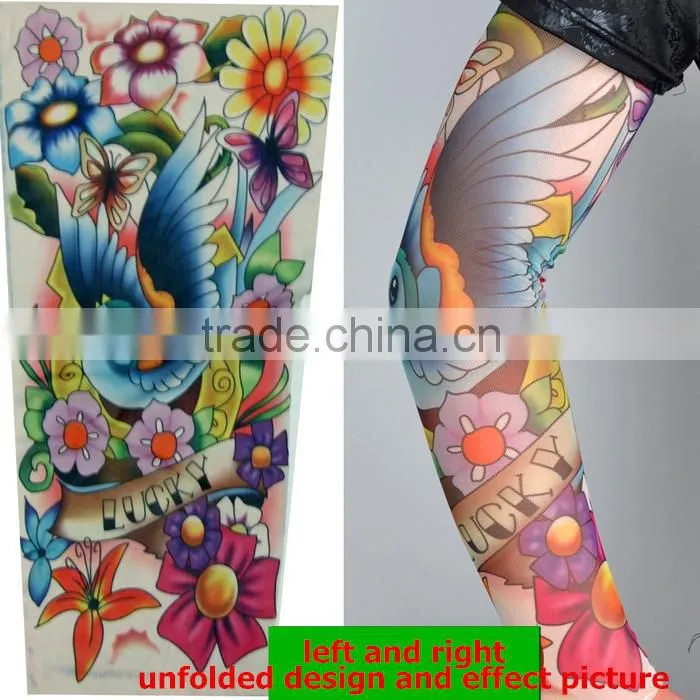 Custom camo tattoo arm sleeve