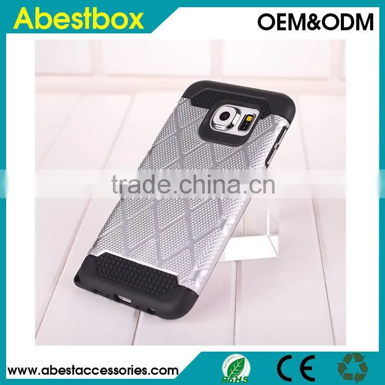 Tough Armor Mesh Plastic + TPU Combination Case for Samsung Galaxy S6 G920