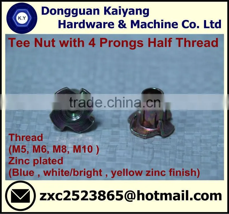 Rivet Nuts (for Furniture); M6, M8