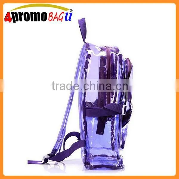 2016 PVC candy backpack leisure colleage girls style