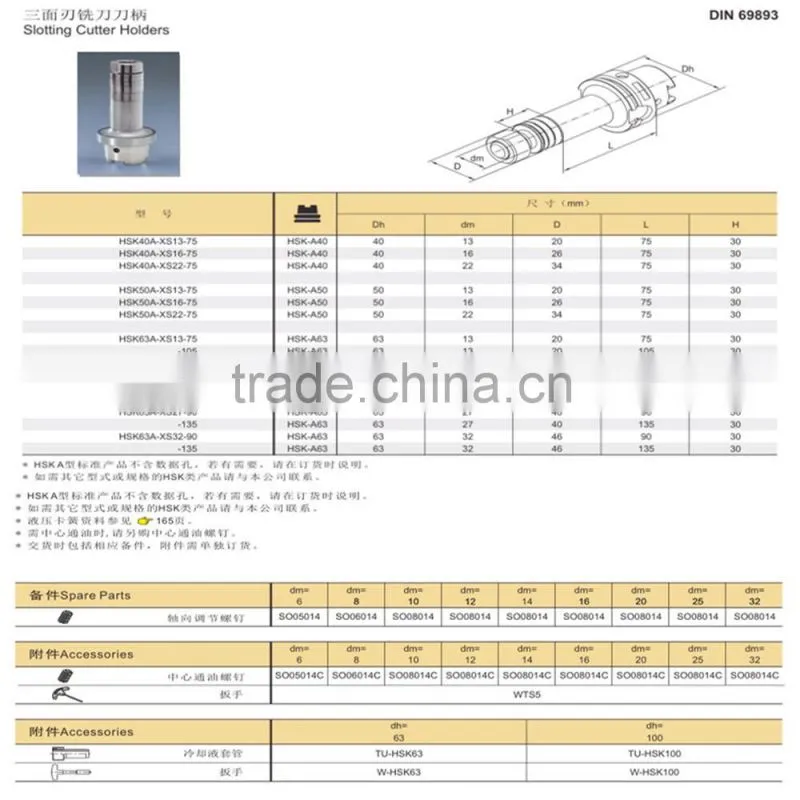 HSK63A-HM25-150Hydraulic Expansion Tool Holder