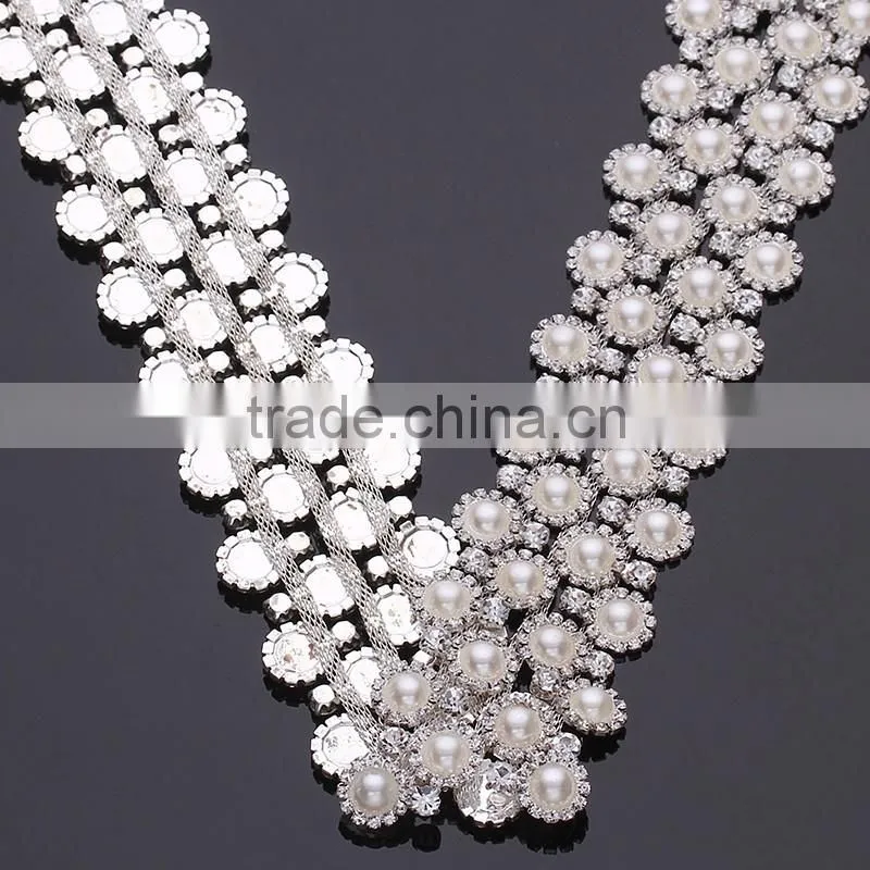 Factory Handmade crystal chain for decoration