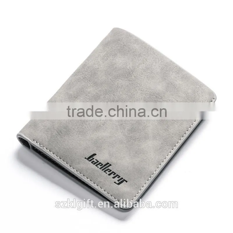free sample vintage wallet mens long wallet 3 fold wallet