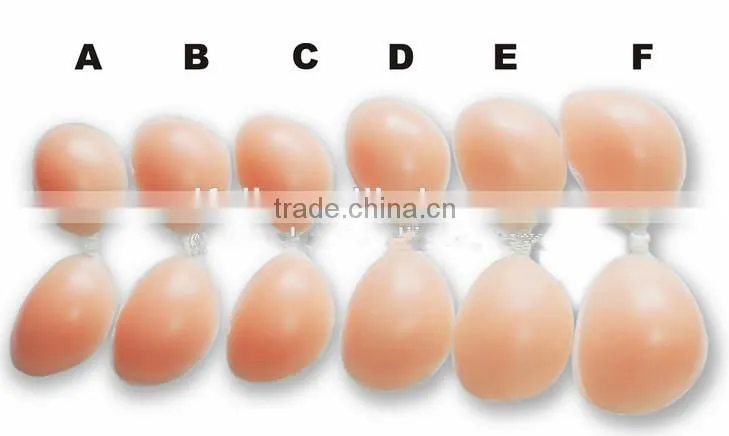 premium quality silicone bra without strapless