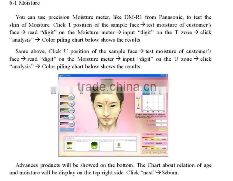 Wholesale skin analyzer machine