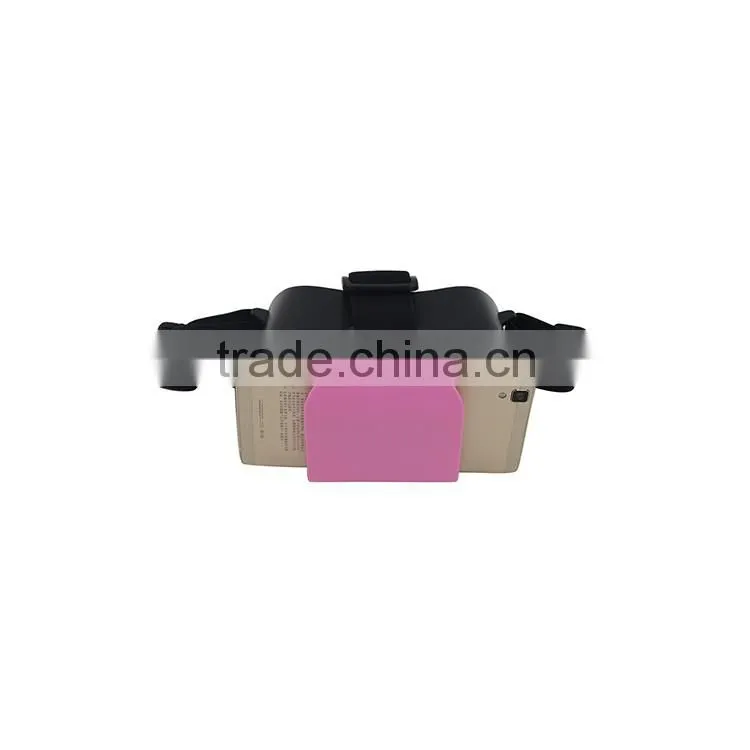Smallest vr box Compact design 3D VR glasses with mobile phone for moives