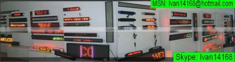 Sinoela led scrolling message name badge, led name badge with cover, rechargeable led name badge