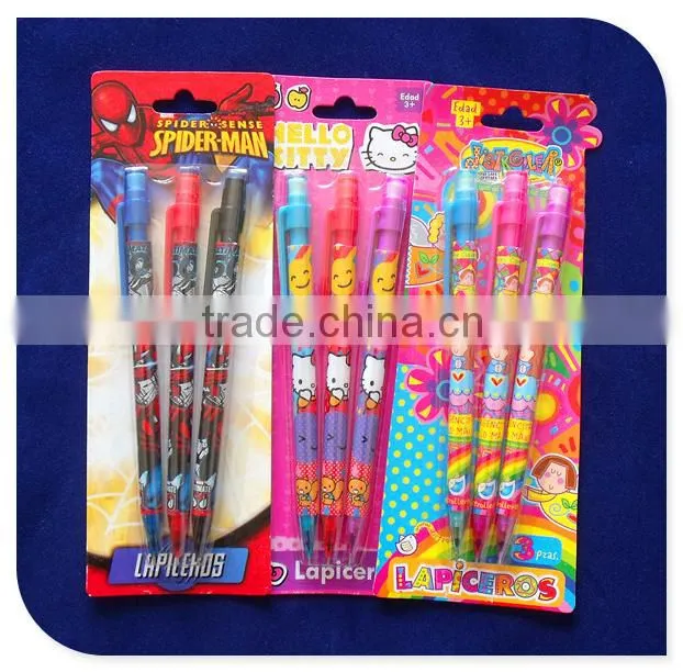 2015 promotion gift souvenir free sample pencils cheap wholesale mechanical pencils