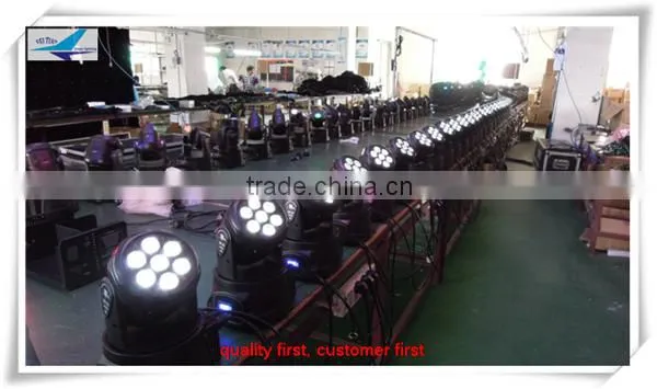 Free shipping Online wholesale (4 pieces) 5 in1 rgbwa mini led stage light 7 15w mini moving light