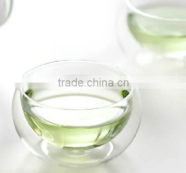 Double Wall Borosilicate Glass 50ml tea shot glass cup