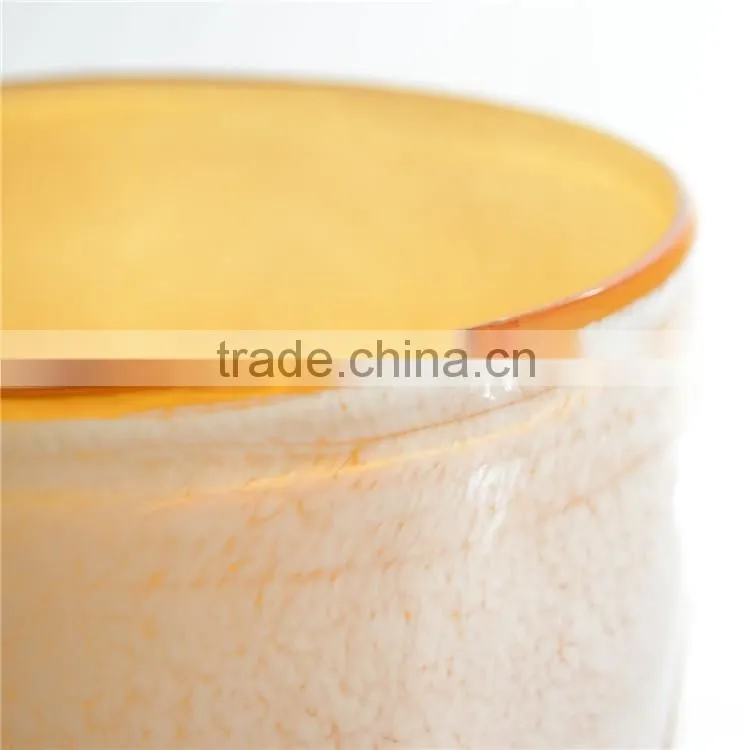 Wholesale Handmade Art Work Carving Glass Crafts Vase Bottle Home Decor