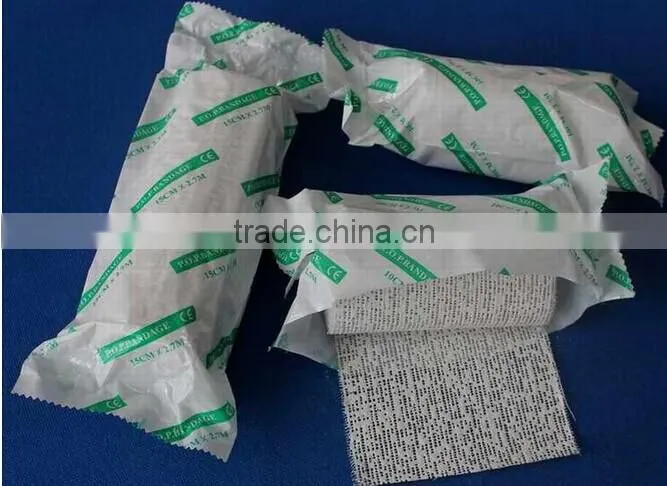 Plaster of pairs bandage POP bandage