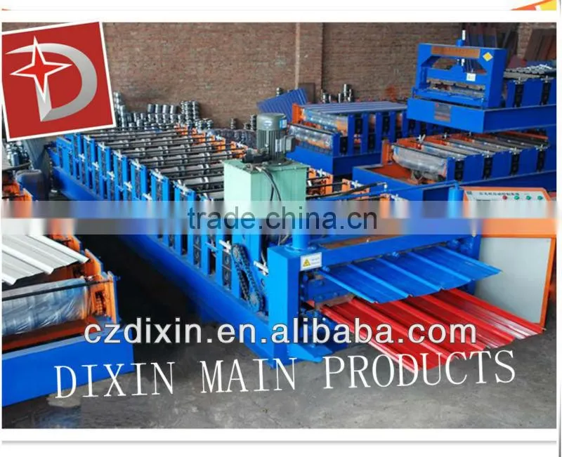 DIXIN 850-65-13 corrugated siding panel roll forming machine