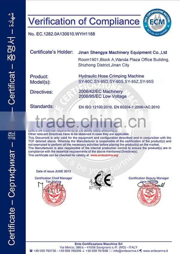 1/8-2'' inches best rubber designer hydraulic hose crimpers