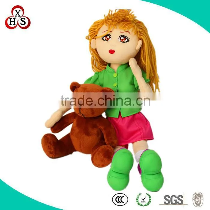 Baby Plush Cute Doll Wholesale,Stuffed Soft Lovely Kids Doll