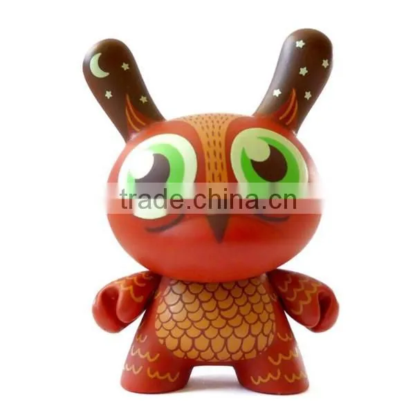 Colorful anime girl maker blank figure vinyl toy manufacturers