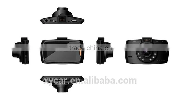 car black box car video recorder HD LCD Display night vision car dvr with G-sensor XY-H700