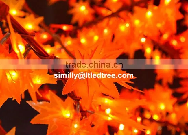 christmas led lights tree,LED maple leaf tree light