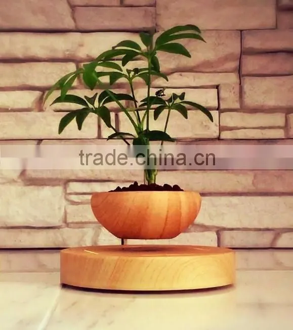 rotated levitation plant pots