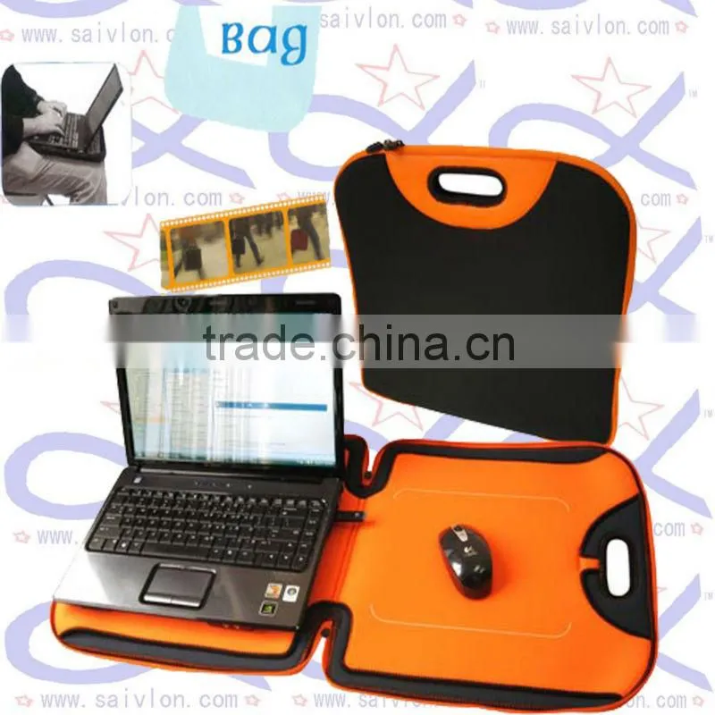 fashion custom neoprene promotion laptop pouch bag