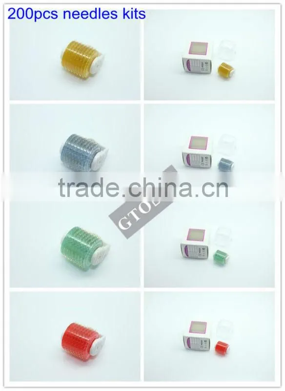 2013 Vibration derma roller 540 titanium alloy Vibration derma roller 540 titanium alloy needles /Bio derma roller machine