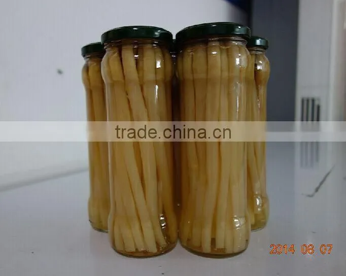 Fresh Canned White Asparagus in jar with Price