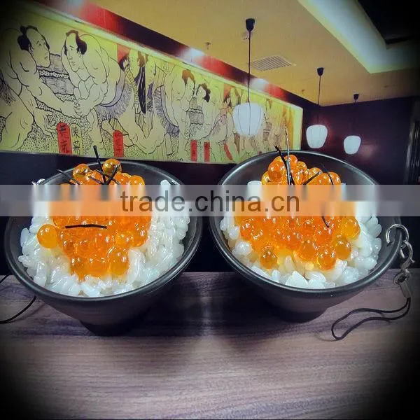 Fake Japanese food keychain, Plastic food 3D model