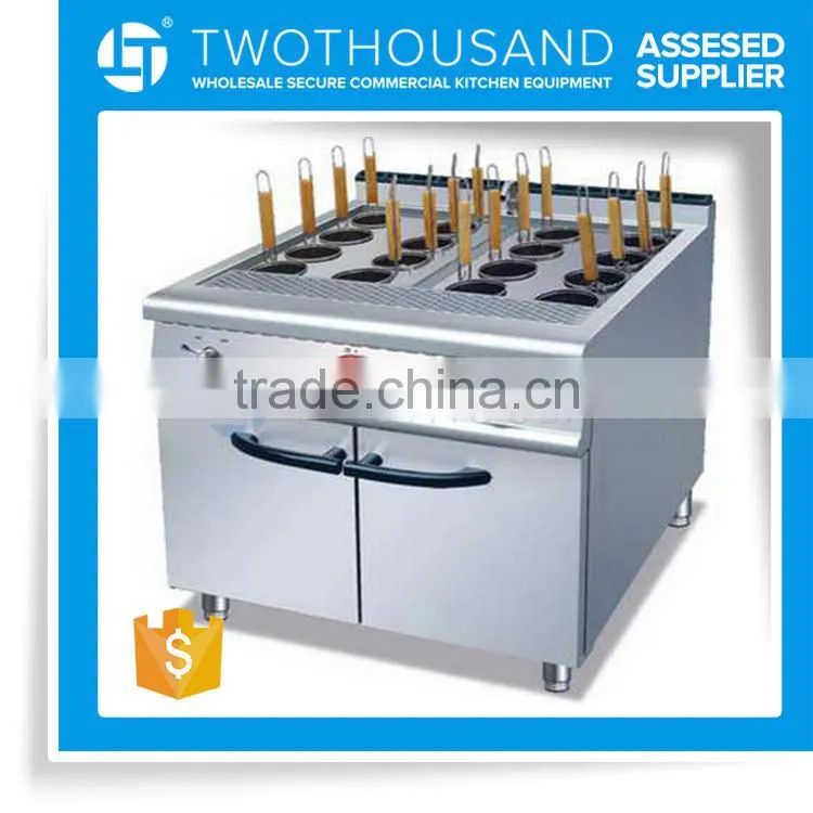 Gas Pasta Cooker with Cabinet - 4 Baskets, 80523 BTU, 82 KG, TT-WE162A